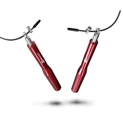 Скакалка  Hop-Sport Crossfit HS-A020JR red - фото №4